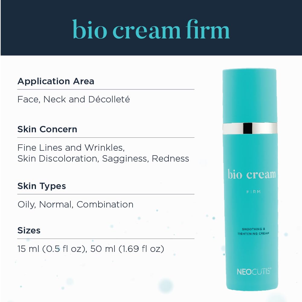 Neocutis Bio Cream Firm packaging US label and branding