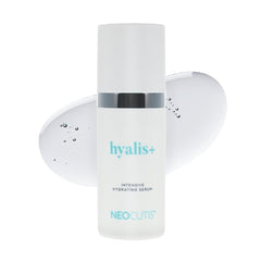 NEOCUTIS Hyalis+ bottle showing oil-free hydration for daily use