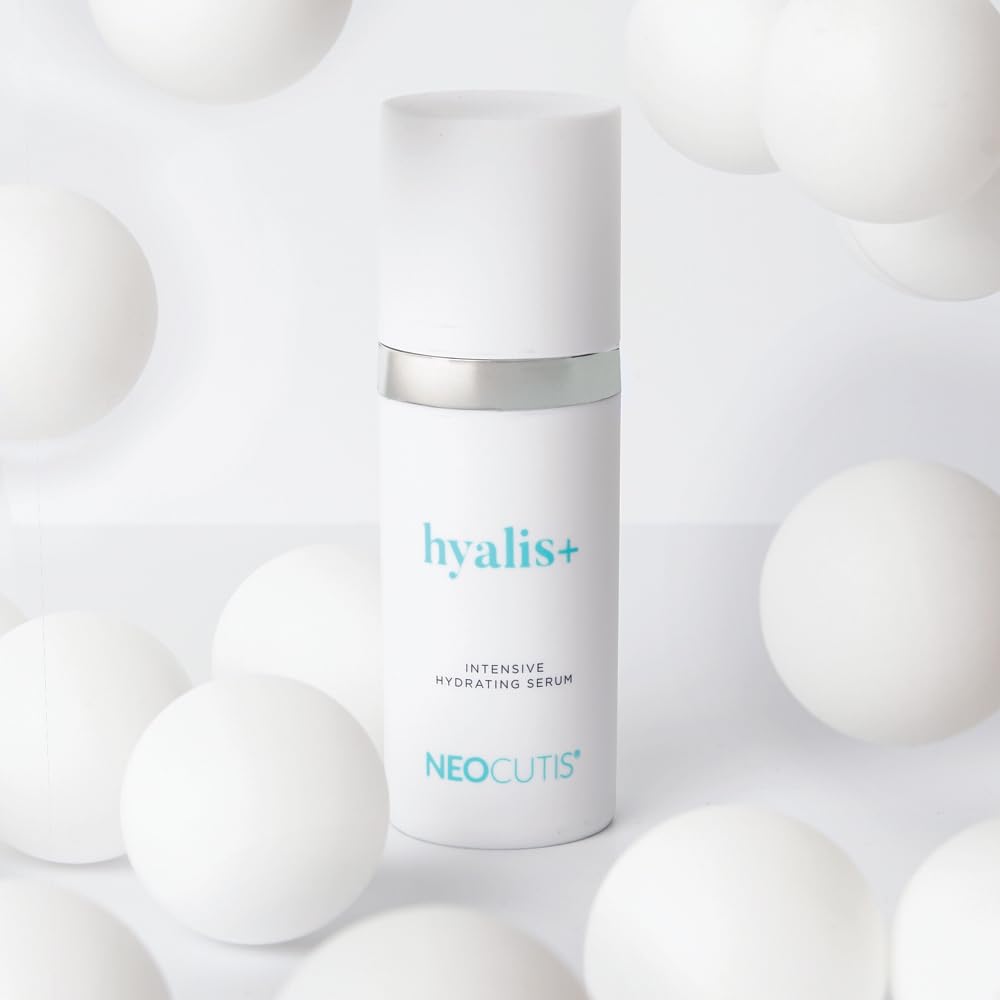NEOCUTIS Hyalis+ in hand ready for skincare routine