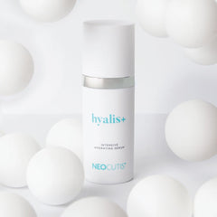 NEOCUTIS Hyalis+ in hand ready for skincare routine