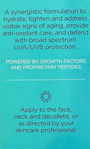 NEOCUTIS Journee Firm Riche SPF application demonstrates broad spectrum coverage.
