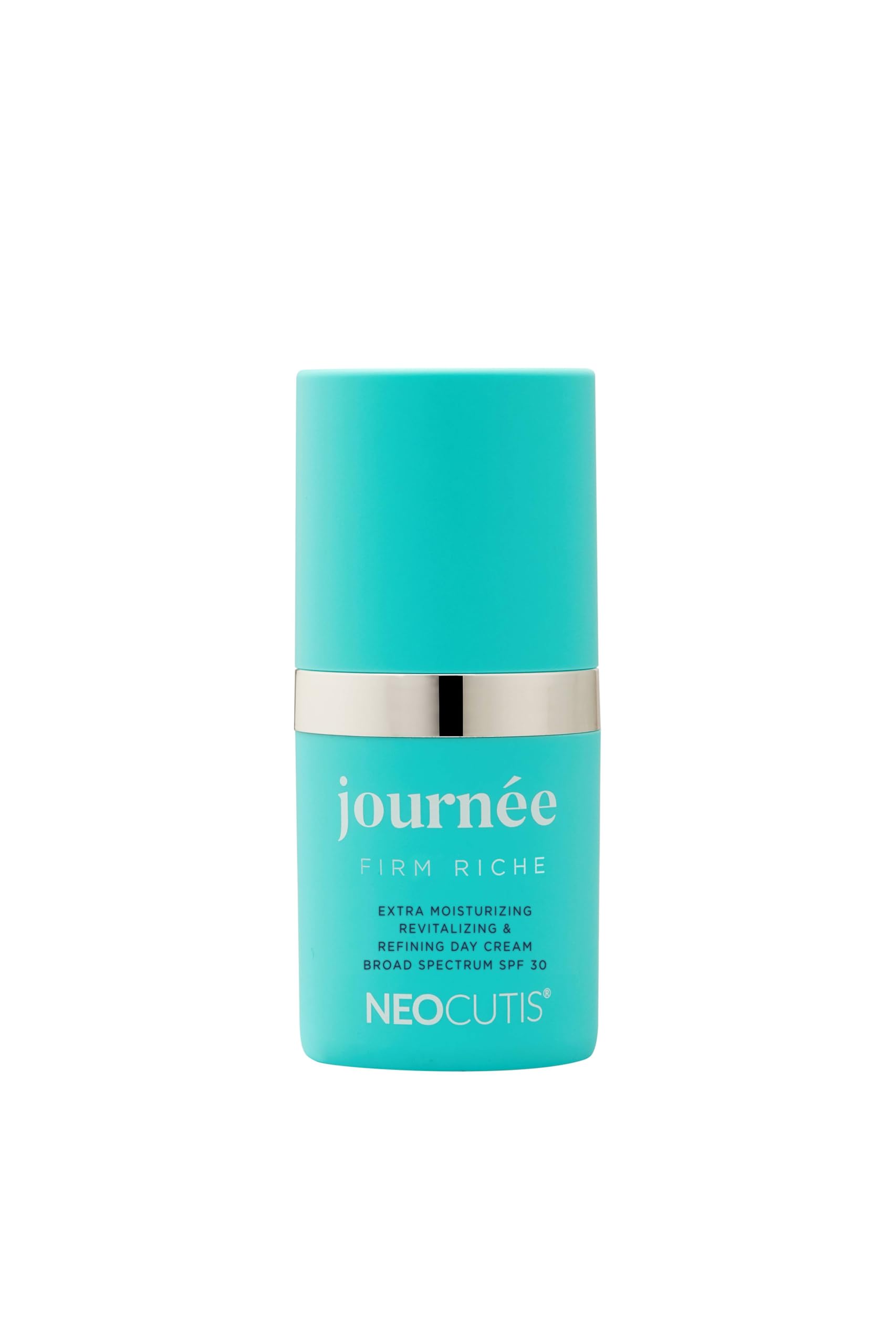 NEOCUTIS Journee Firm Riche SPF 30 bottle for daily hydration and protection.