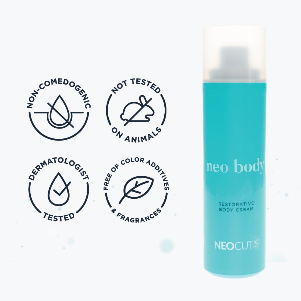 NEOCUTIS Neo Body Restorative Cream packaging box conveys premium skincare