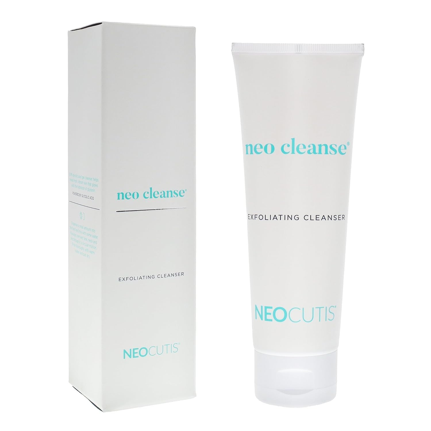 Close-up of glycolic acid gel texture in Neocutis Neo Cleanse.