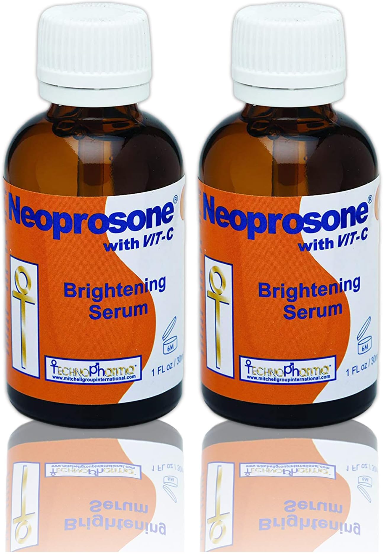 Neoprosone Vitamin C Serum bottle with label for daily brightening use