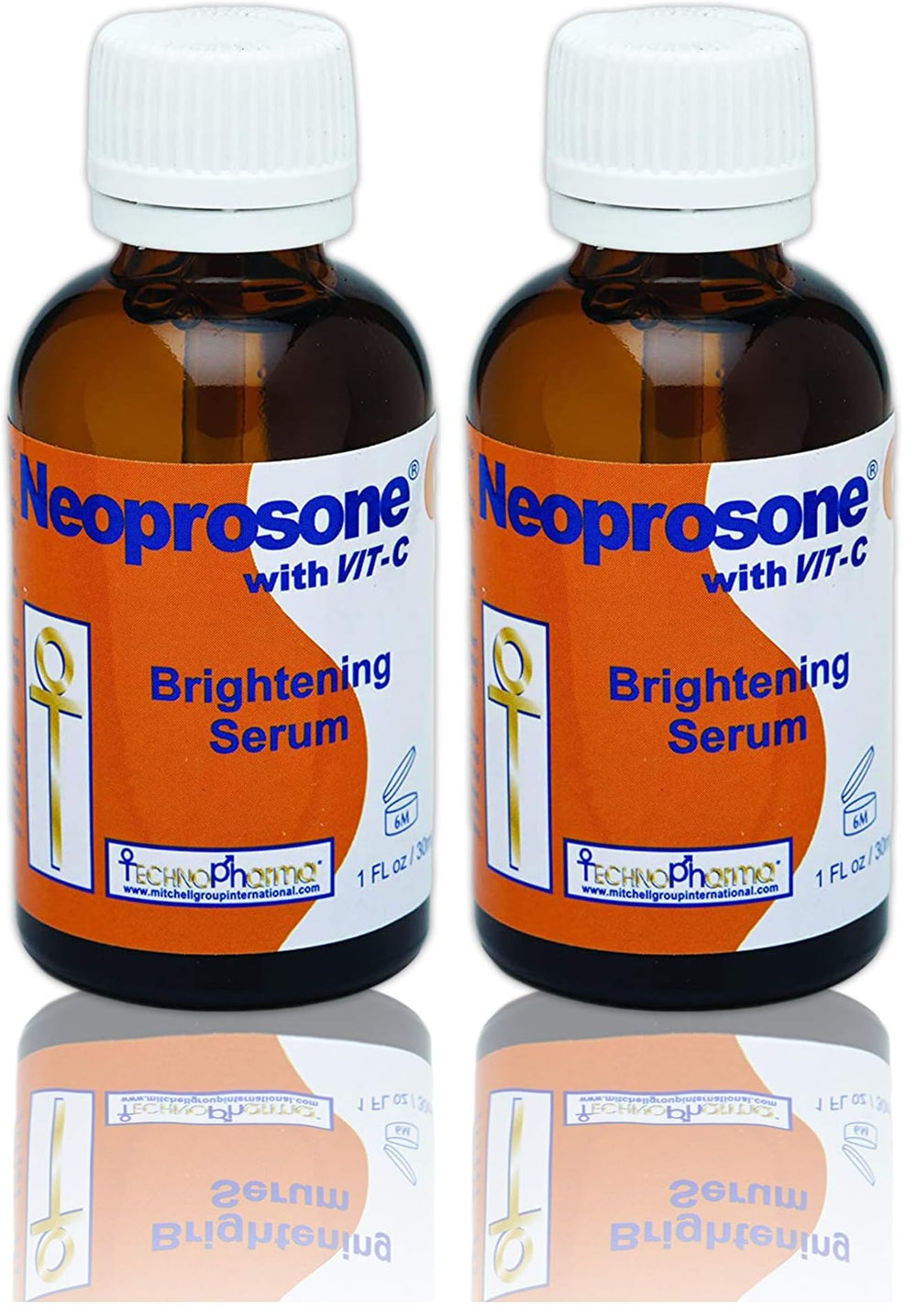 Neoprosone Vitamin C Serum bottle with label for daily brightening use