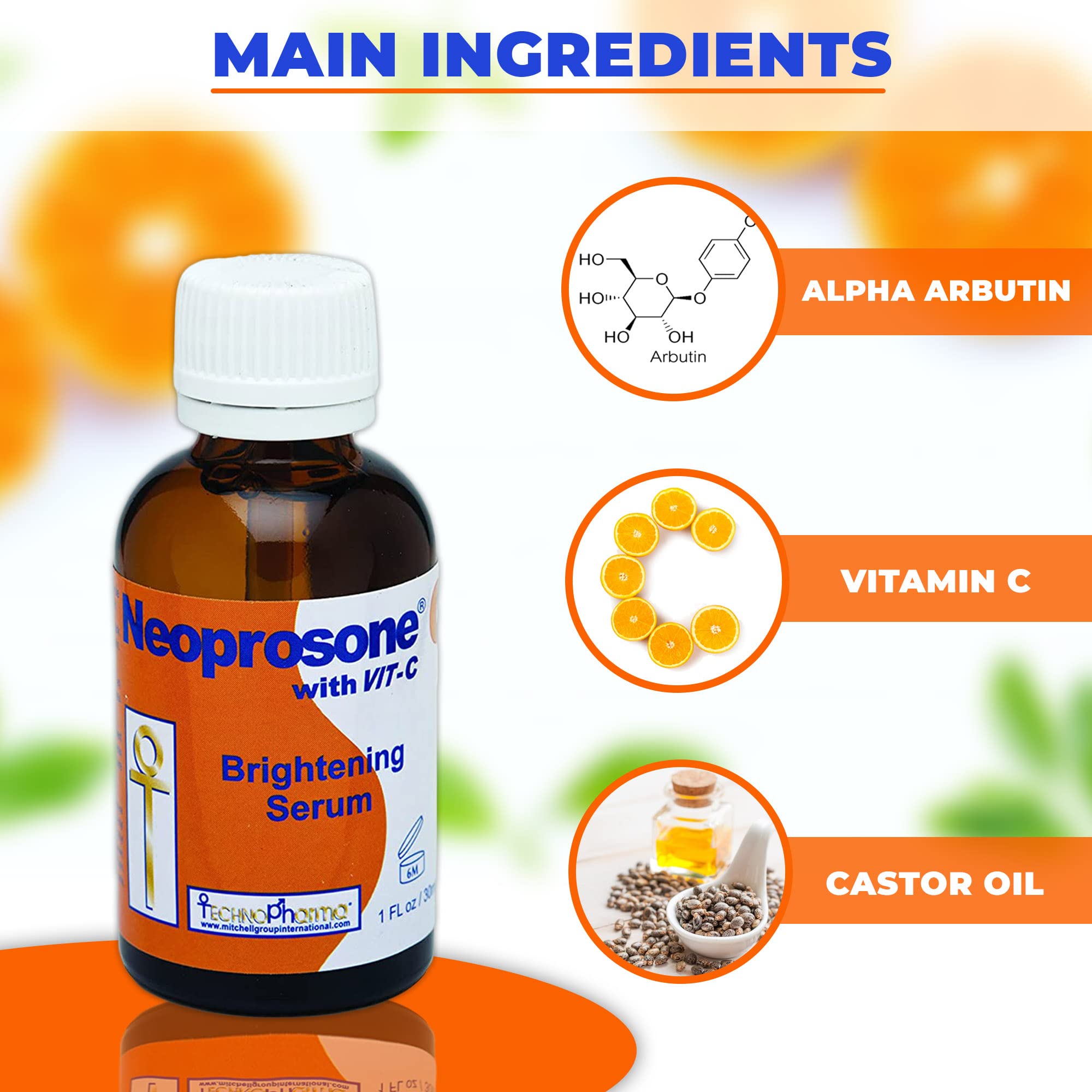 Neoprosone Vitamin C Serum pack shot highlights compact packaging for travel
