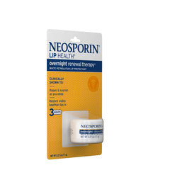 Neosporin Lip Health Overnight Renewal Application demonstrates smooth lip coverage