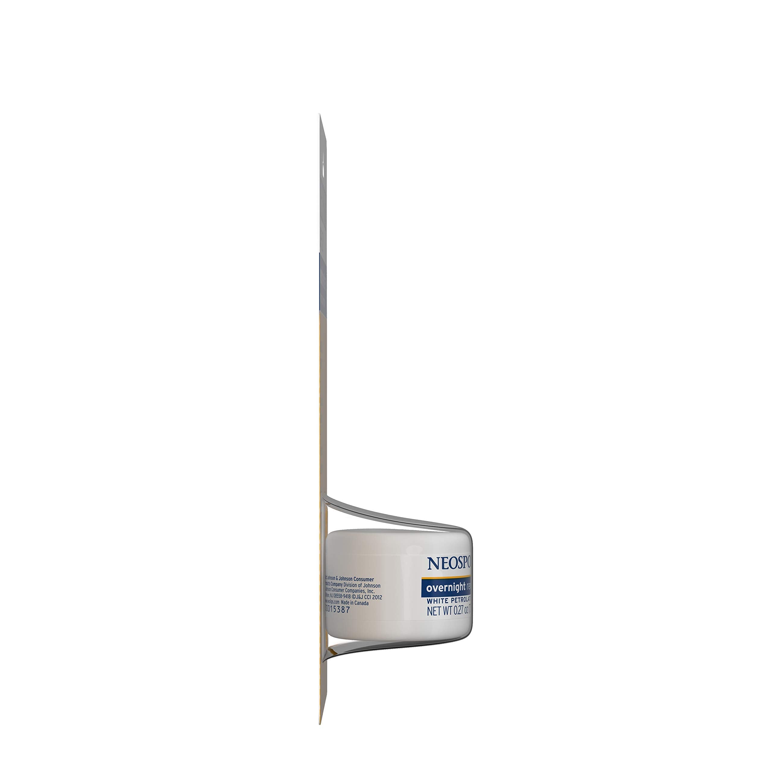 Neosporin Lip Health Overnight Renewal Closeup Texture highlights creamy emollients