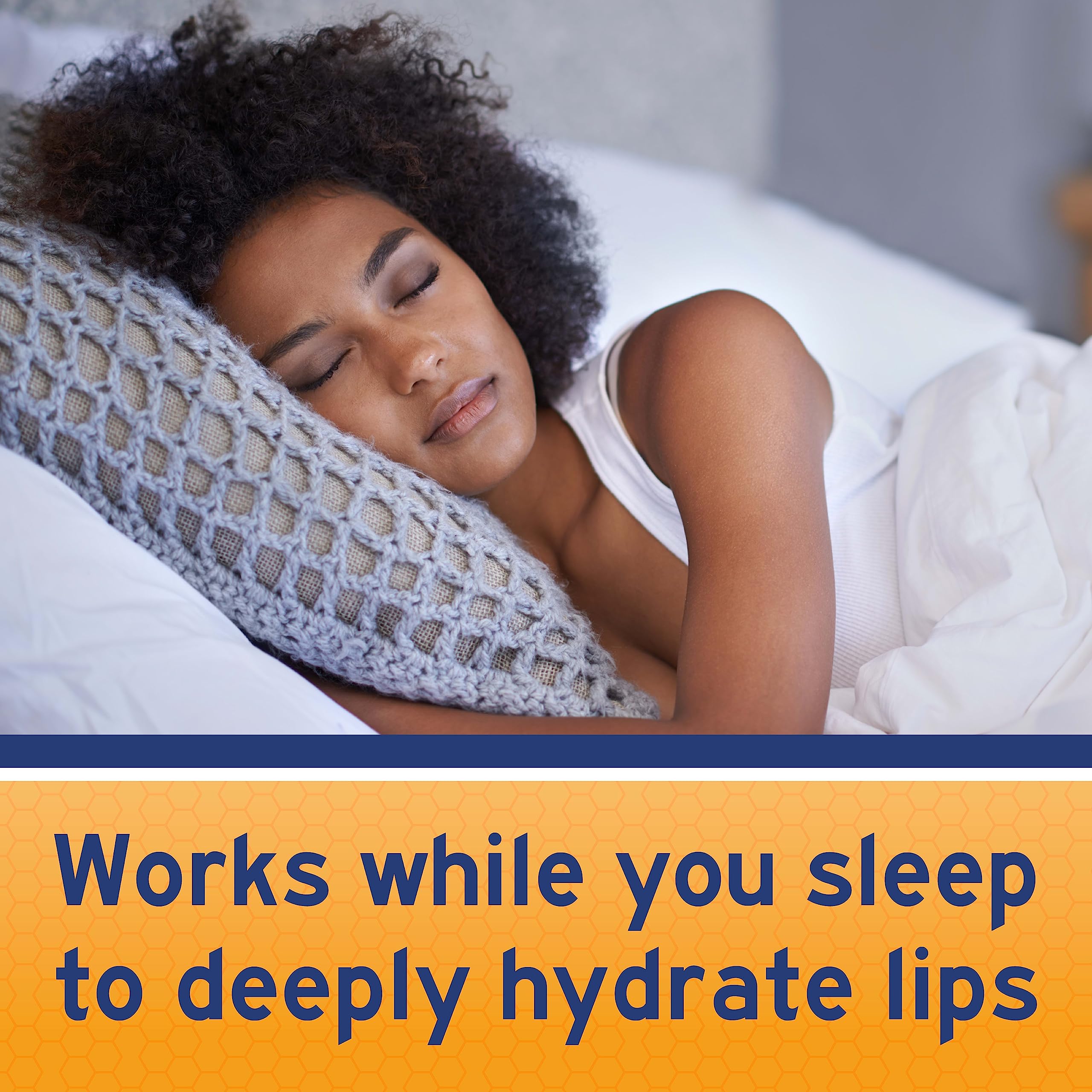 Packaging image showing Neosporin Lip Health overnight renewal packaging