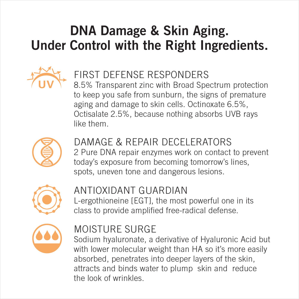NEOVA SmartSkincare sunscreen applied on skin for lightweight protection