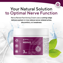 NERVE RENEW menthol-boost close-up emphasizing cooling sensation