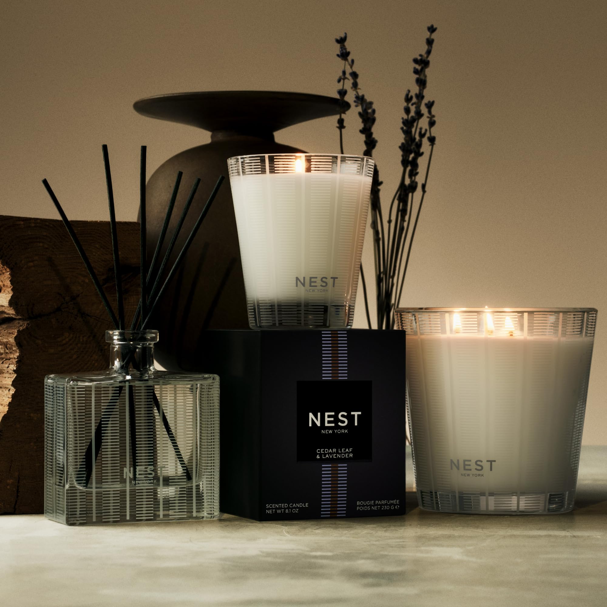 NEST New York liquid soap foam displays rich lather and cedar-lavender fragrance