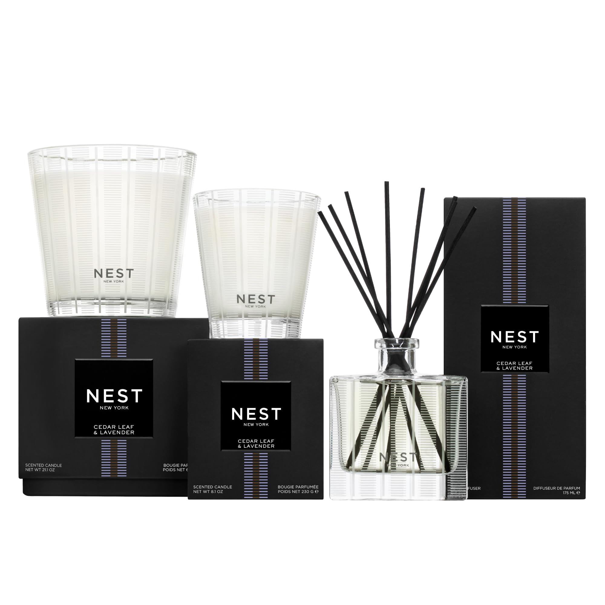 NEST New York liquid soap scene on sink highlights elegant branding and functional design