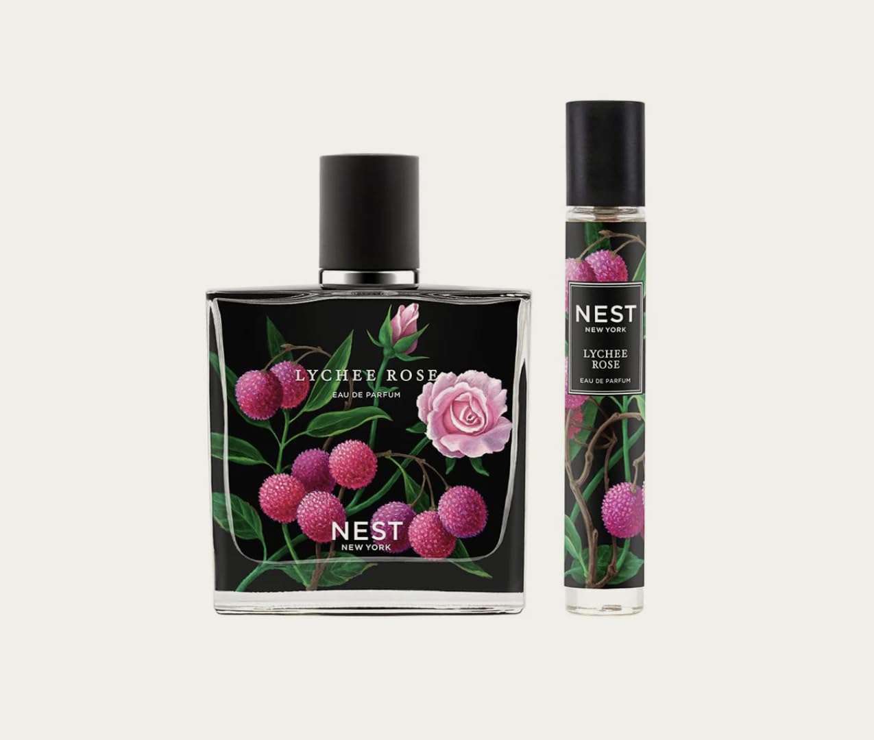 NEST New York Lychee Rose EDP bottle with fruity-floral notes for daytime wear
