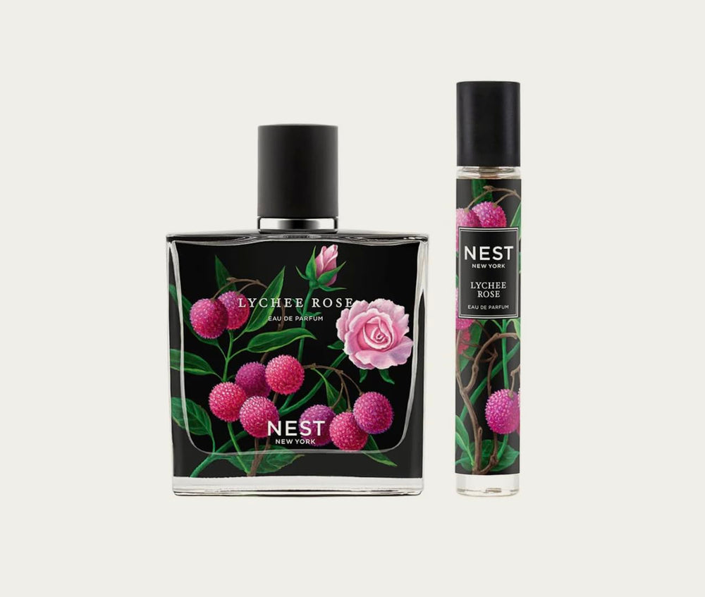 NEST New York Lychee Rose EDP bottle with fruity-floral notes for daytime wear