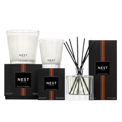NEST New York Sicilian Tangerine bottle on bathroom shelf highlighting cruelty-free formula