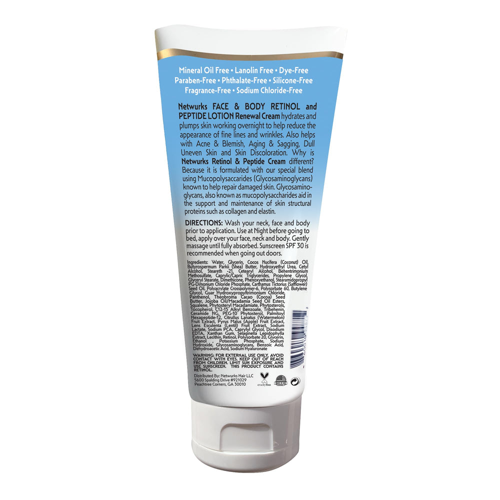 NetWurks night cream body jar for all skin types demonstrates versatility