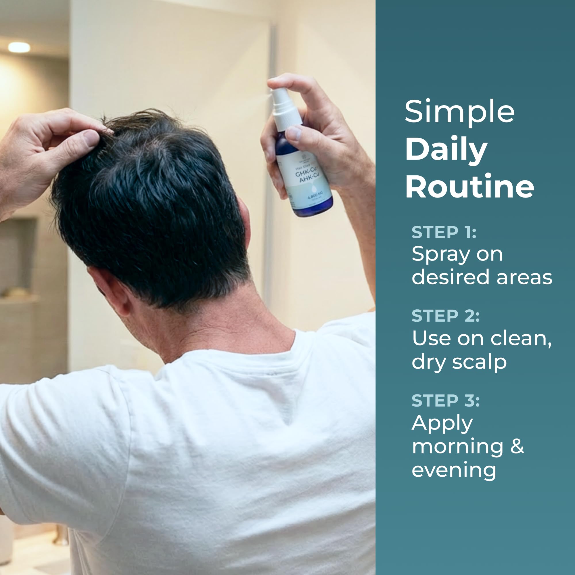 Neurogan fragrance-free formula suitable for sensitive scalps.