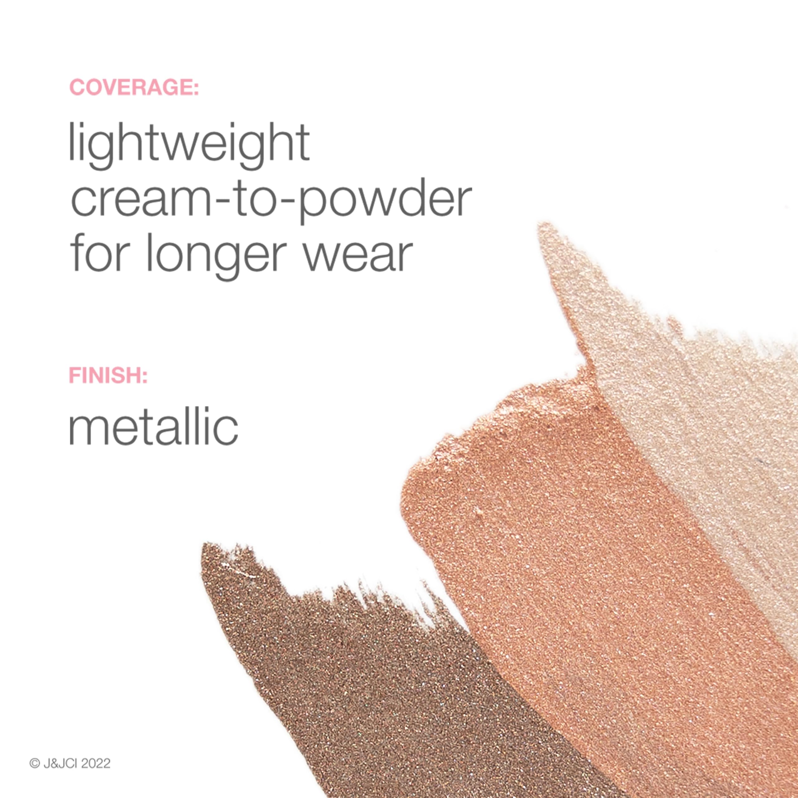 Neutrogena 2-in-1 cream-to-powder eyeshadow in Warm Taupe for effortless color.