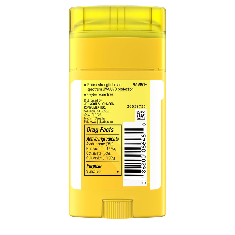 Neutrogena Beach Defense Kids Sunscreen Stick complies with Hawaii Reef Act 104
