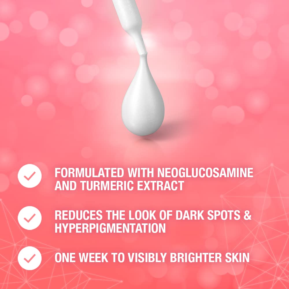 Neutrogena Bright Boost serum on skin during morning routine for a radiant look