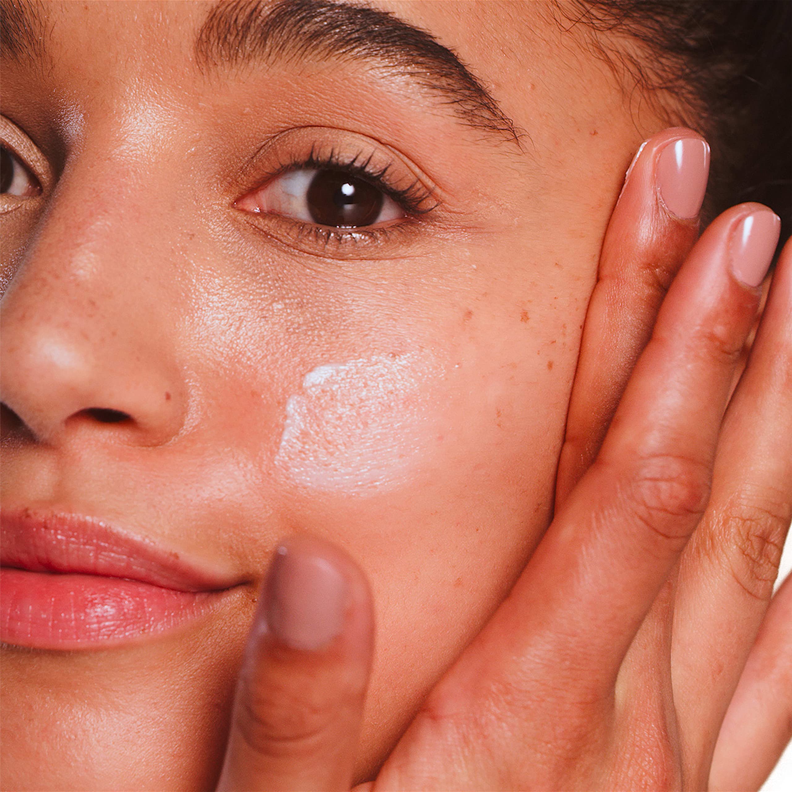 Neutrogena brightening serum texture closeup, lightweight finish