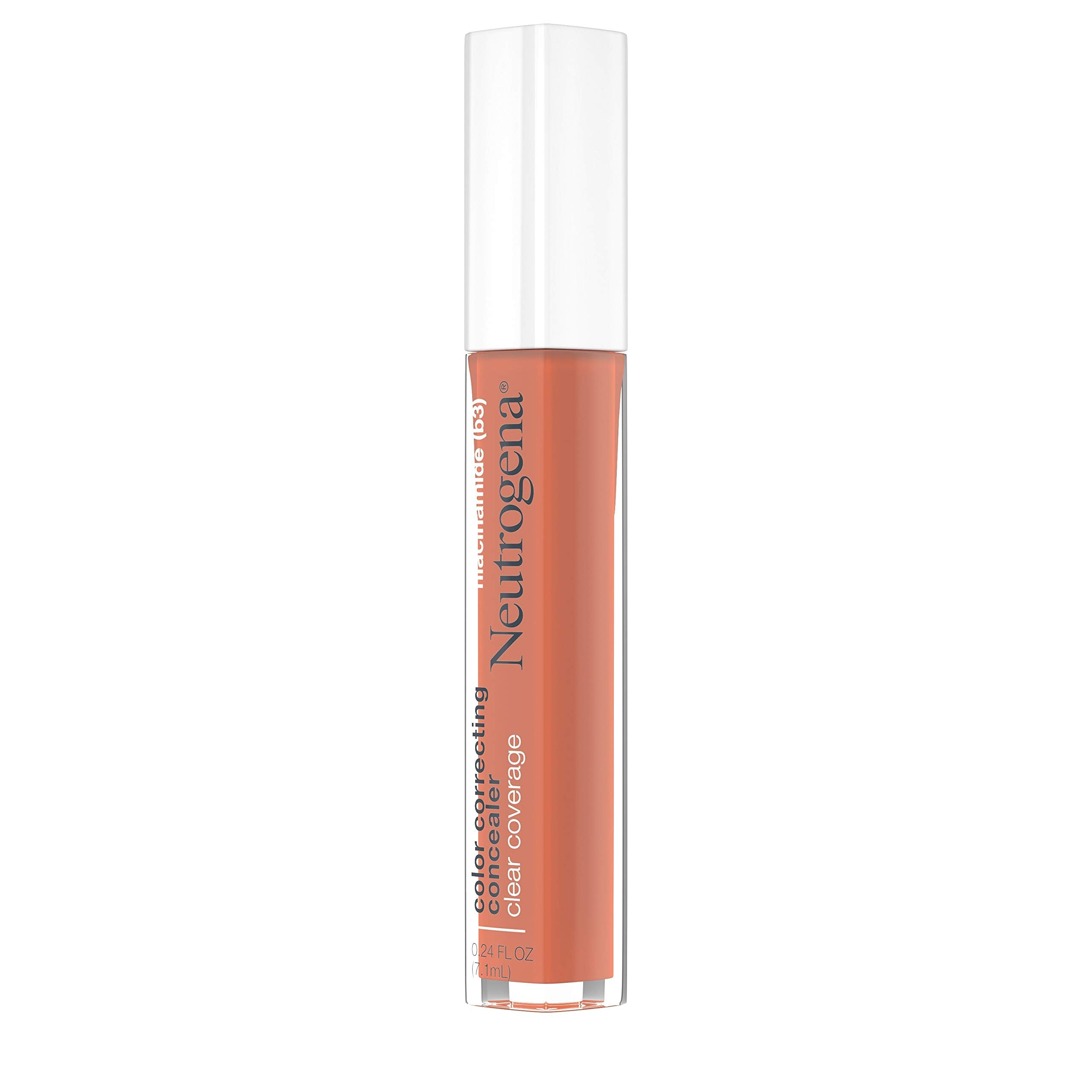 Neutrogena Clear Coverage concealer on skin with lightweight buildable coverage