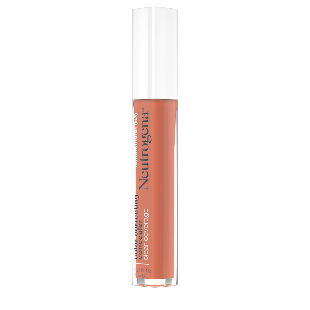 Neutrogena Clear Coverage concealer on skin with lightweight buildable coverage