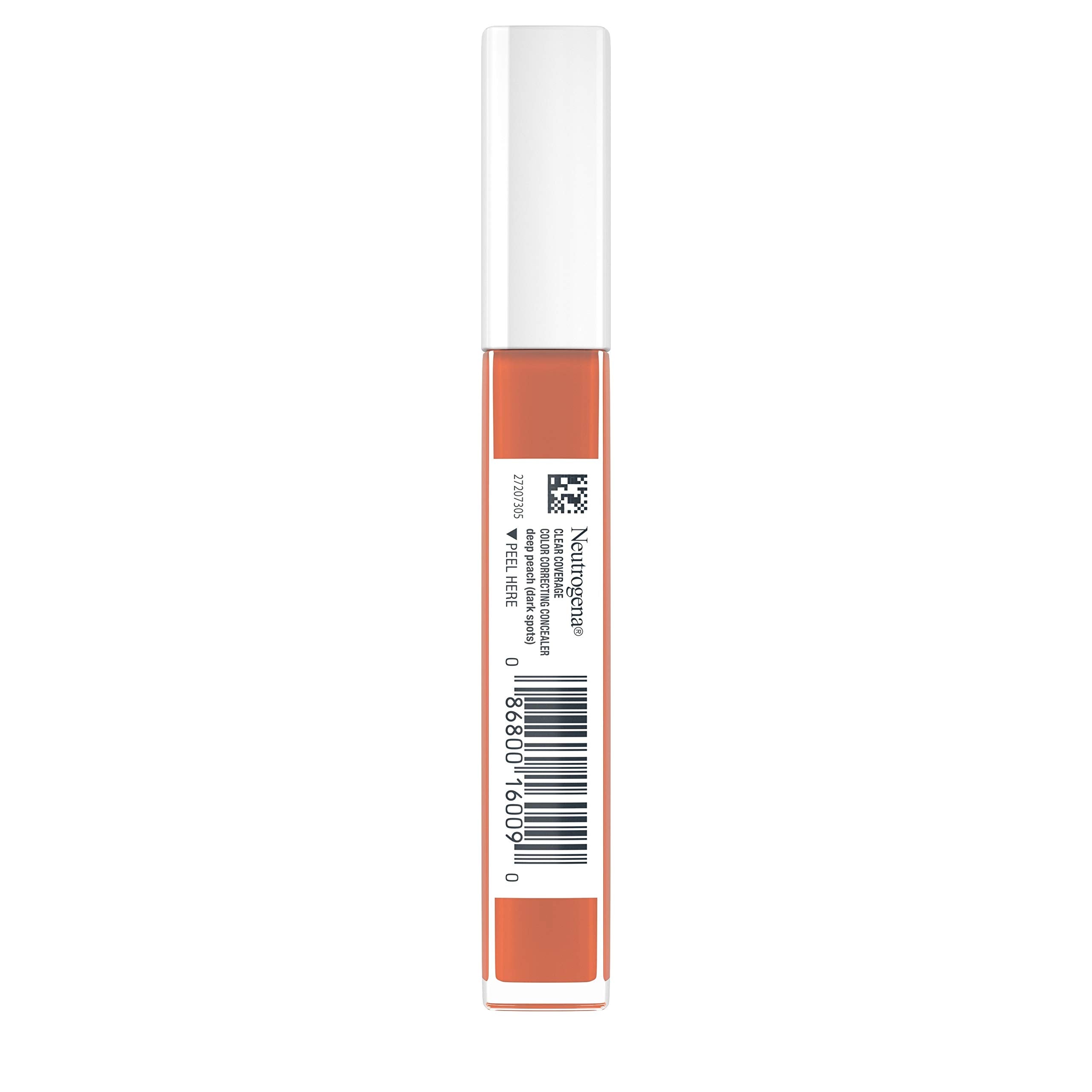 Neutrogena Clear Coverage concealer packaging front indicating oil-free formula