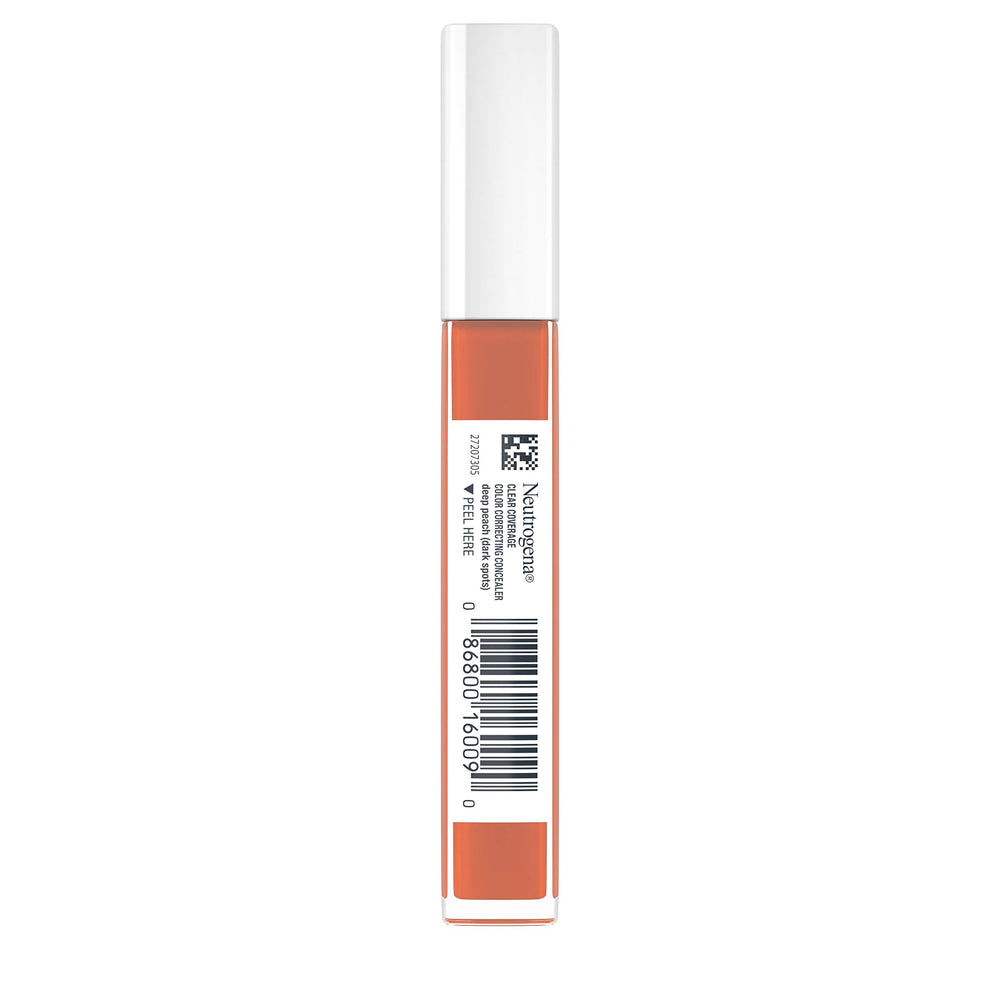Neutrogena Clear Coverage concealer packaging front indicating oil-free formula