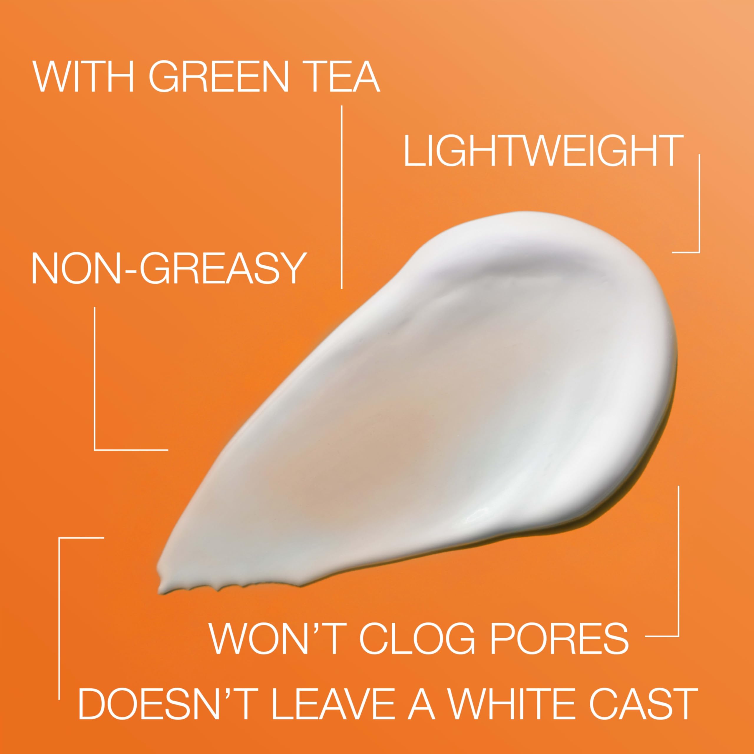 Neutrogena Clear Face Serum Sunscreen being spread on skin shows an invisible finish across tones.