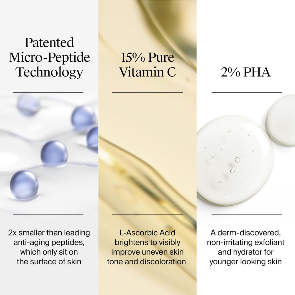 Neutrogena Collagen Bank front close-up highlights high-potency vitamin C.