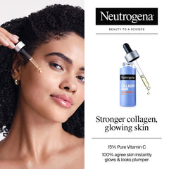 Neutrogena Collagen Bank serum dropper for precise daily application.