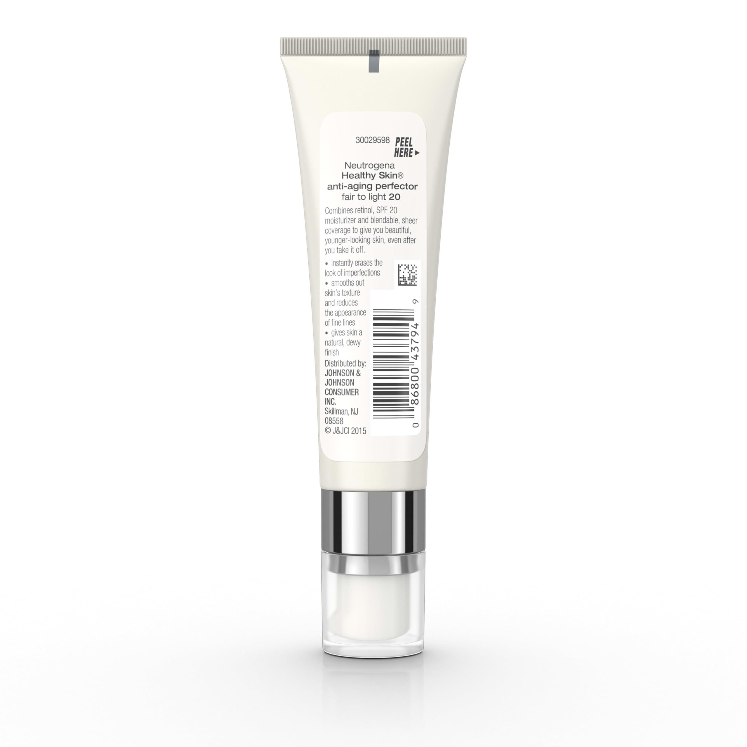 Neutrogena daytime wear testimonial suggests natural coverage and healthy glow.