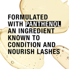 Neutrogena Healthy Definition Mascara texture swatch shows weightless formula