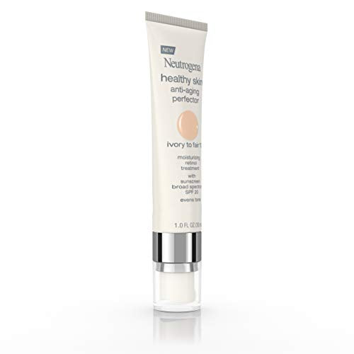 Neutrogena Healthy Skin on-face application shows dewy, natural finish for many tones.