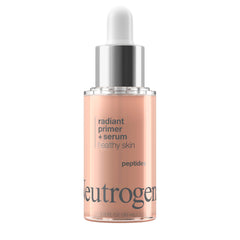 Neutrogena Healthy Skin Radiant Booster bottle ready for makeup base