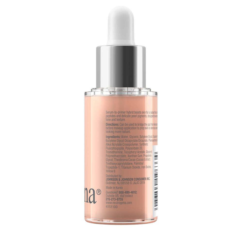 Daily use Neutrogena Radiant Booster serum on skin