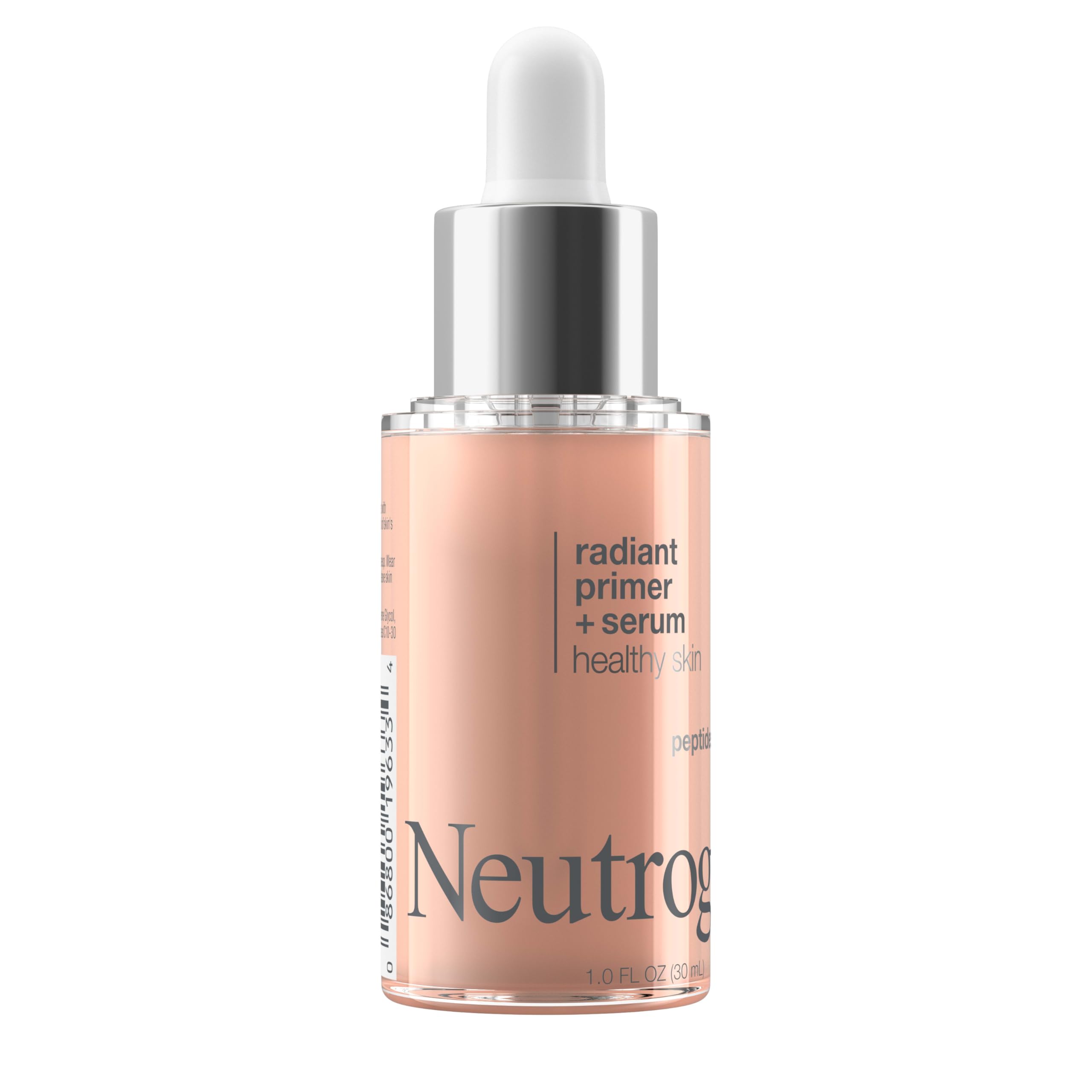 Texture swatch of Neutrogena Radiant Booster showing smooth finish