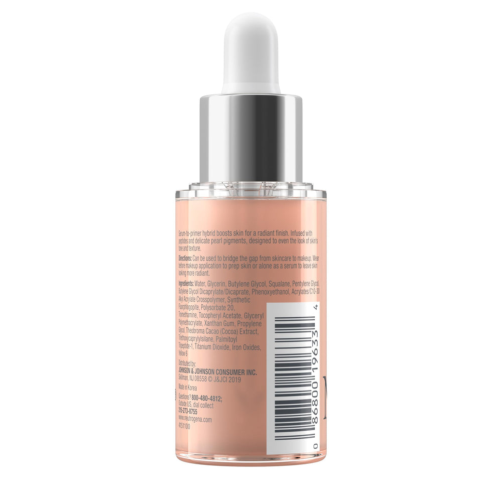 Neutrogena Radiant Booster glow under natural light
