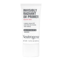 The Neutrogena Healthy Skin UV Face Primer bottle ready for daily protection and radiance.