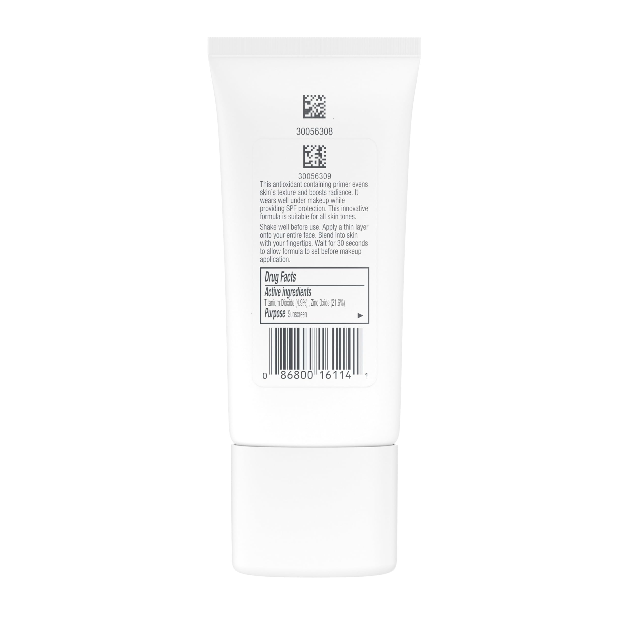 Suitable for sensitive skin, serving as a lightweight makeup base.