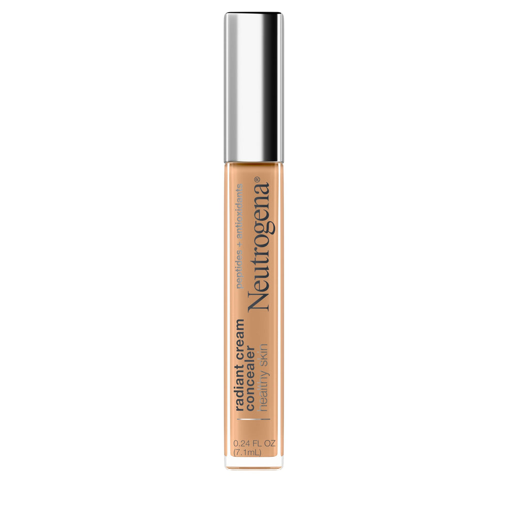 Neutrogena Healthy Skin Radiant Brightening Concealer applied for soft under-eye illumination