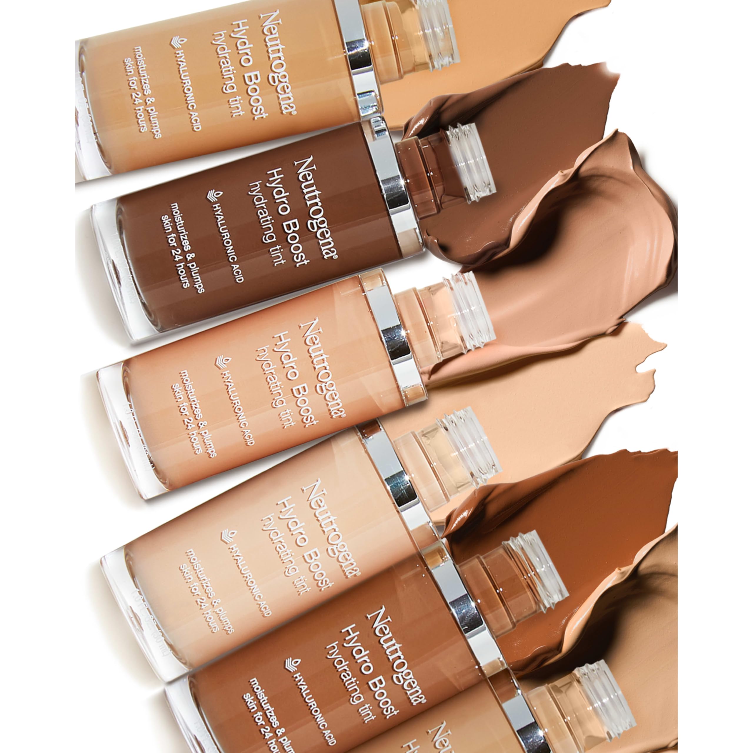 Close-up of texture reveals Neutrogena lightweight water-gel formula.