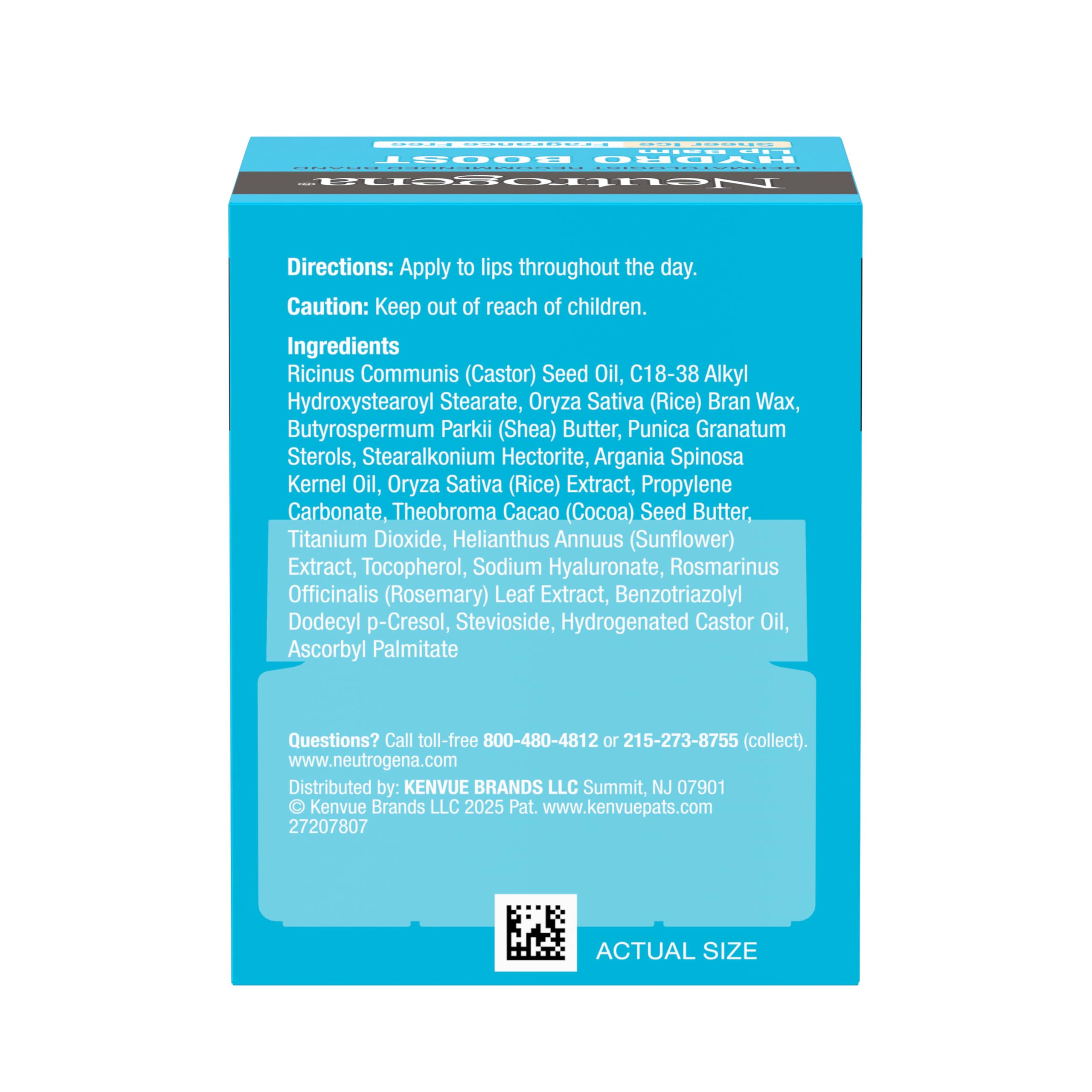 Close-up of Neutrogena Hydro Boost Lip Balm glass jar