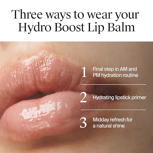 Non-sticky Neutrogena Hydro Boost Lip Balm on lips