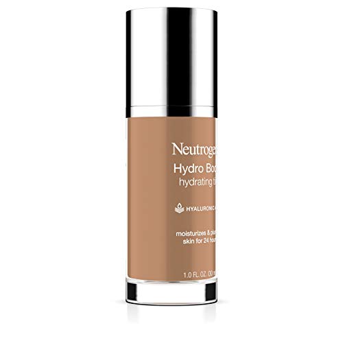 Neutrogena Hydro Boost Tint 24-hour hydration claim swatch on arm