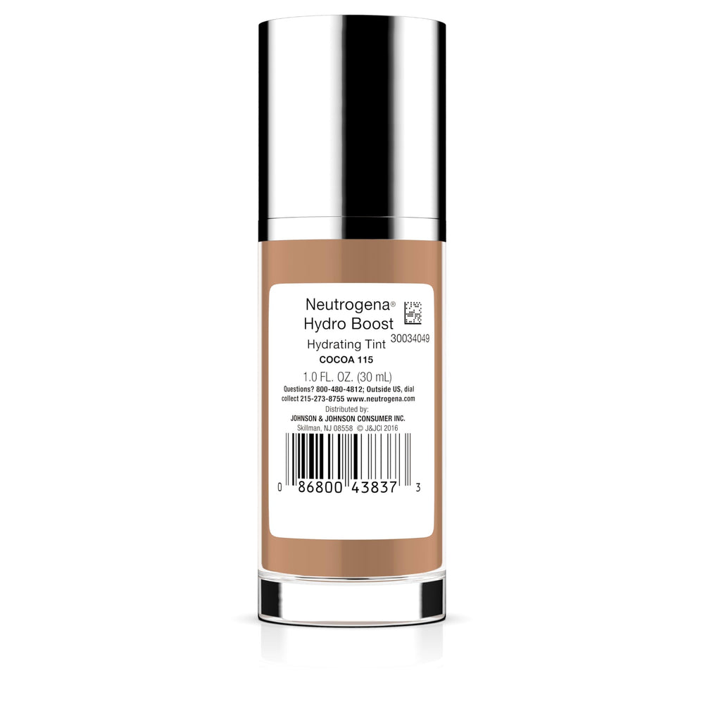 Neutrogena Hydro Boost Tint for dry skin hydration on the cheek