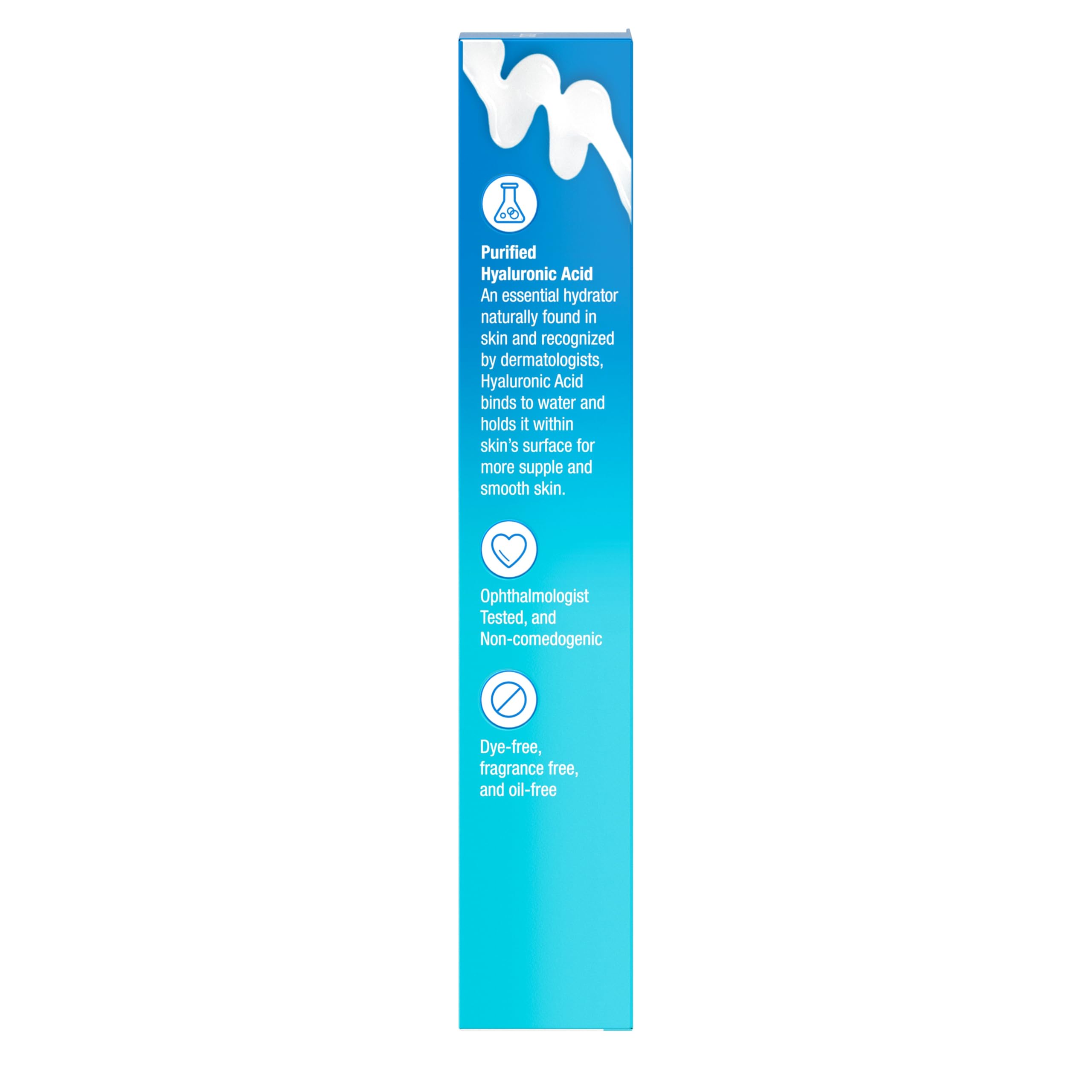 Neutrogena Hydro Boost under-eye cream in morning routine for hydration.
